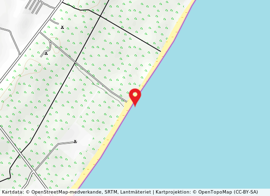 Foce bradano  på kartan