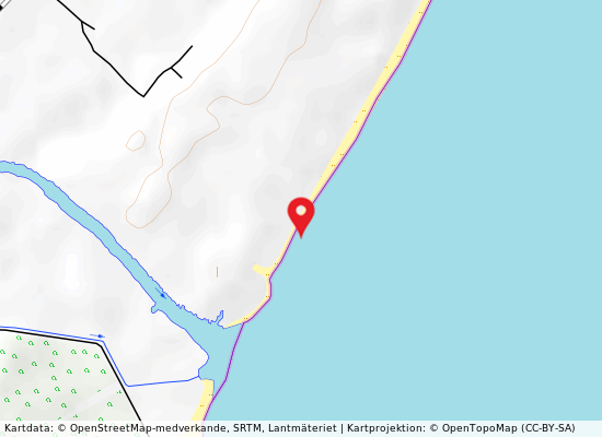 Foce bradano  på kartan