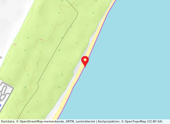 Foce cavone  på kartan