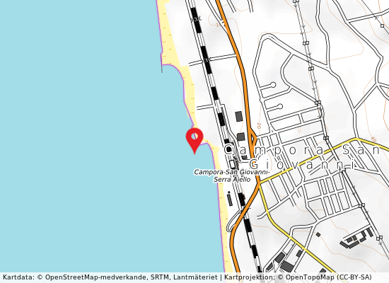 Staz ffss camp på kartan