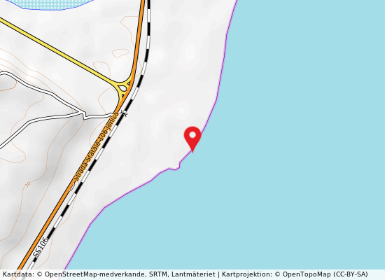 Torre spulico på kartan