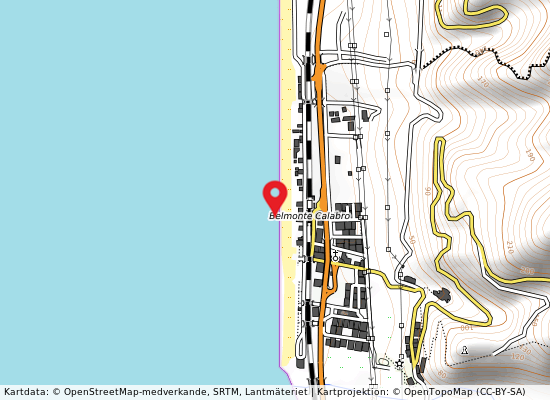 Staz ffss belmonte på kartan