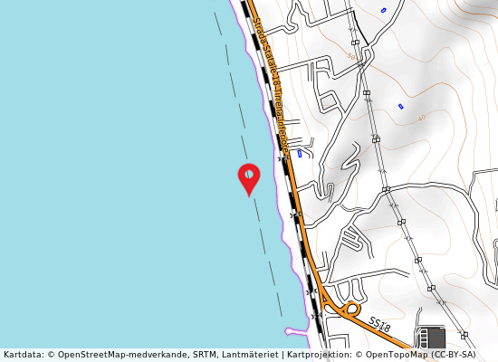 Hotel belvedere på kartan