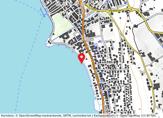 Lungolago cipriani på kartan