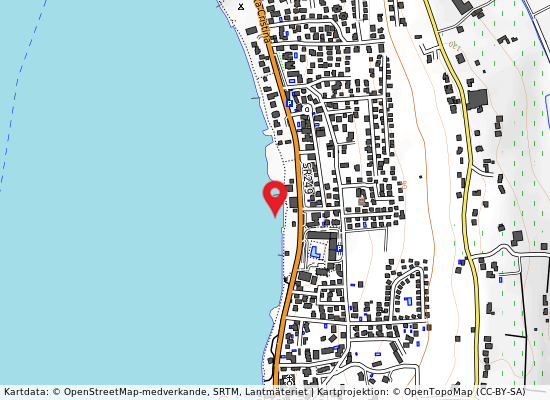 Riva palafitte på kartan