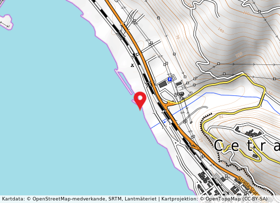 100 mt dx fiume aron på kartan