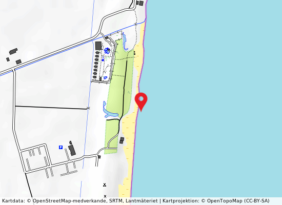 Camping thurium på kartan