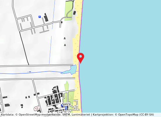 100 mt sx s mauro på kartan