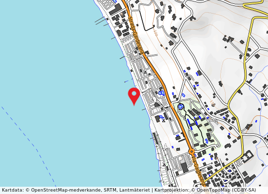 Rivalunga sud på kartan