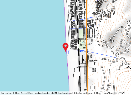 Torrente fabiano på kartan