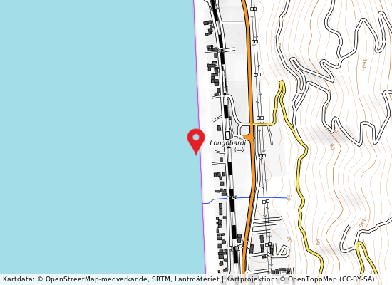 Zona lidi på kartan