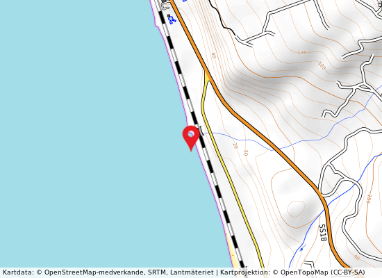 50 mt sx laponte på kartan
