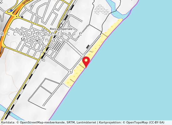 Lido pagoda på kartan