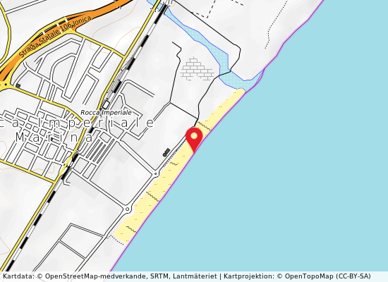 Torrente canna på kartan