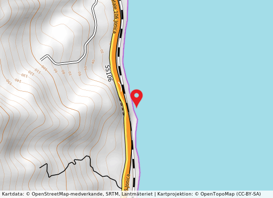 Baja bella på kartan