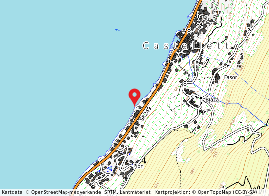 Gardesana orientale på kartan