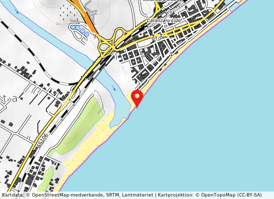 Palazzo bianco på kartan