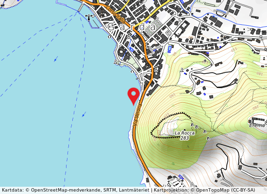 Europa nord på kartan