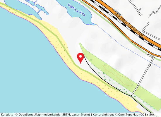 Lido capo suvero på kartan