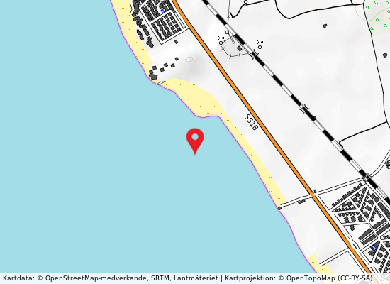 200 mt s la macchia på kartan