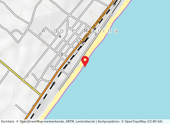 Lido ardore på kartan