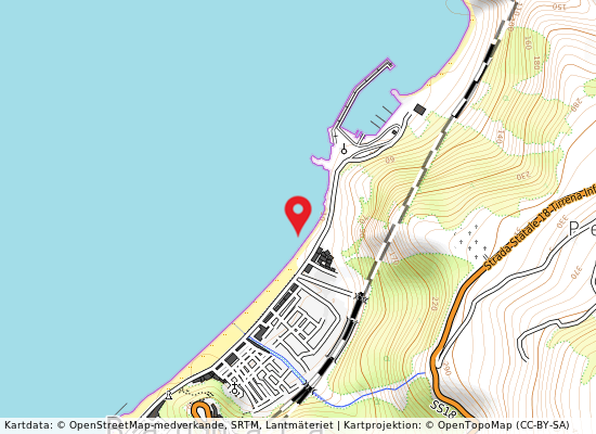 Loc.melarosa på kartan