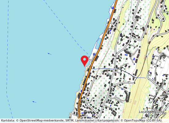 Porto retilino-paina på kartan