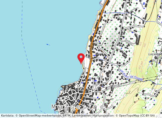 Paina-capoluogo på kartan