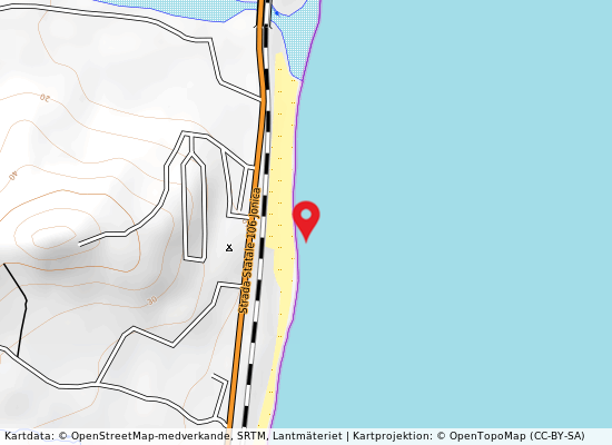 Casignana km 83 på kartan