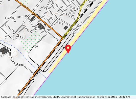 Rione sbarre på kartan