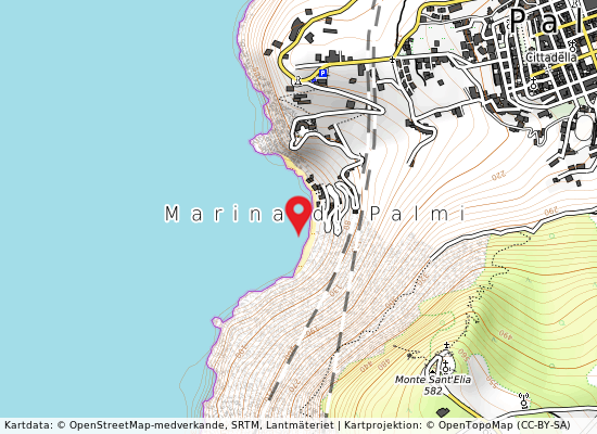 Marinella på kartan