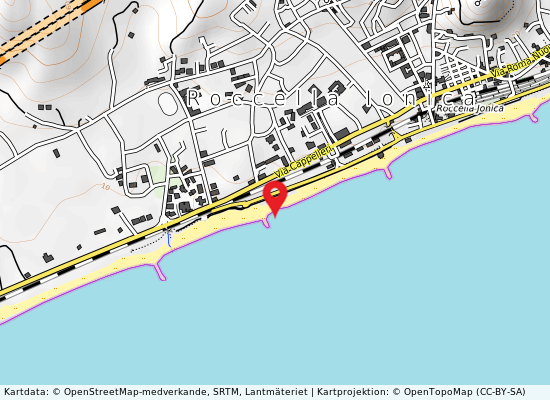 Lido la calura på kartan