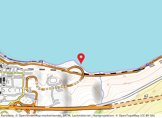 Depuratore på kartan