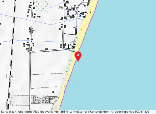 Lido catia på kartan