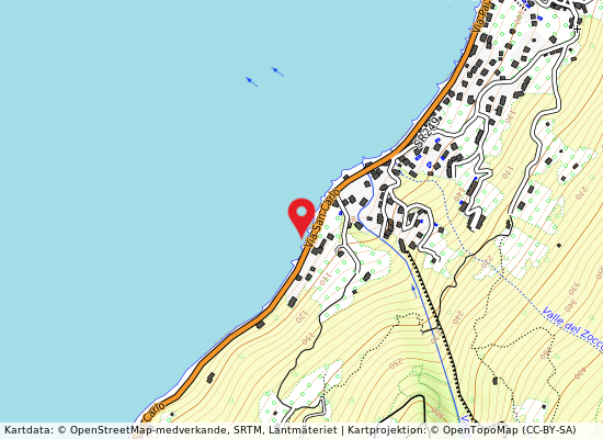 Piaghen sud på kartan