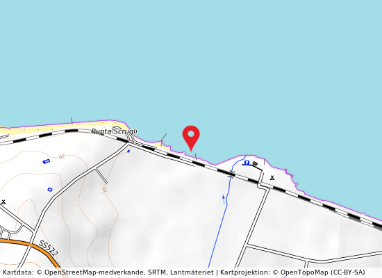 200 mt sx trainiti på kartan