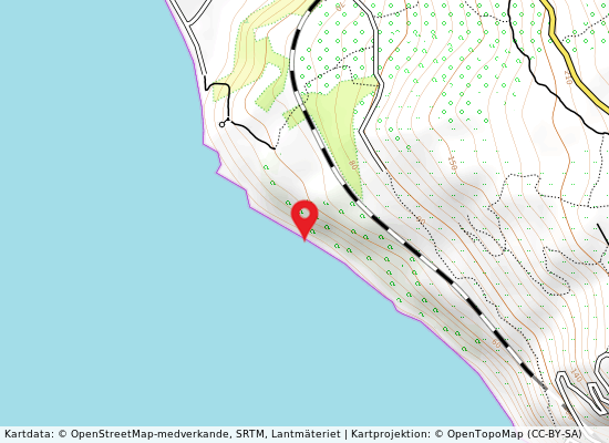 Spiaggia torre på kartan