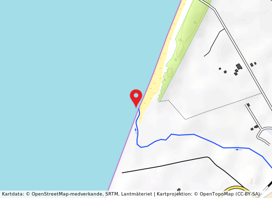 600 mt nord angitola på kartan