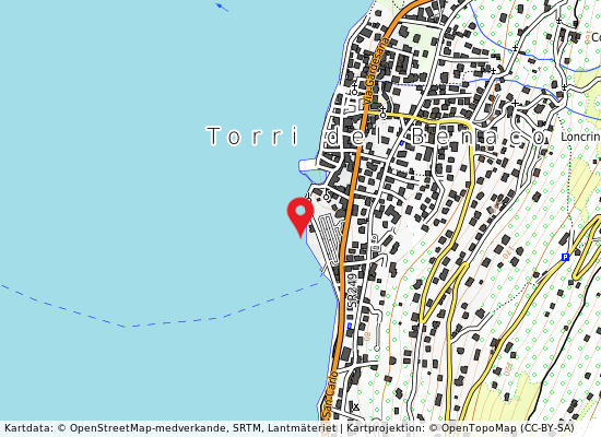 Via marconi på kartan