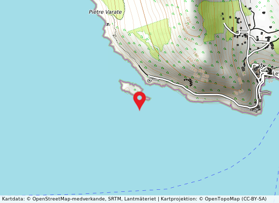 Levanto - il faraglione på kartan