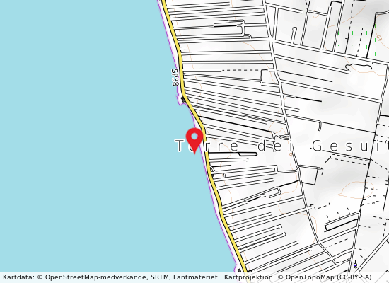 C/da le sciare (prosp. via orsa minore) på kartan