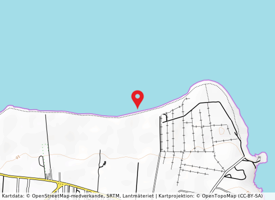 800 mt ad est hotel capo san vito på kartan