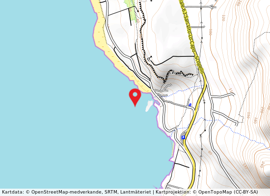 Villaggio turistico-zona isolotto-makari på kartan