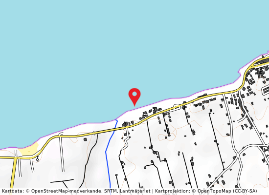 100 mt est fiume eleuterio på kartan