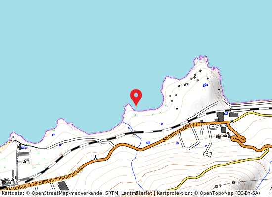 Spiaggetta club mediterranee' på kartan