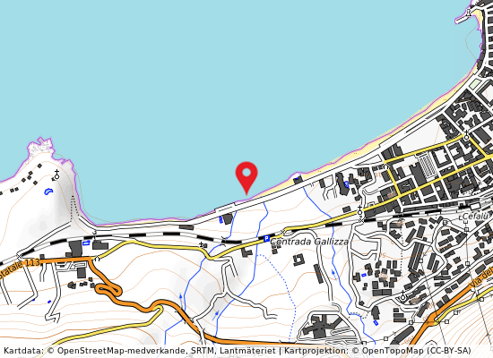 Ovest p.zza c.colombo-seconda piaz.la på kartan