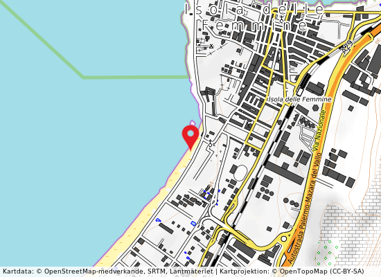 Anti cimitero på kartan