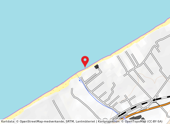 Spiaggia torre pastine på kartan