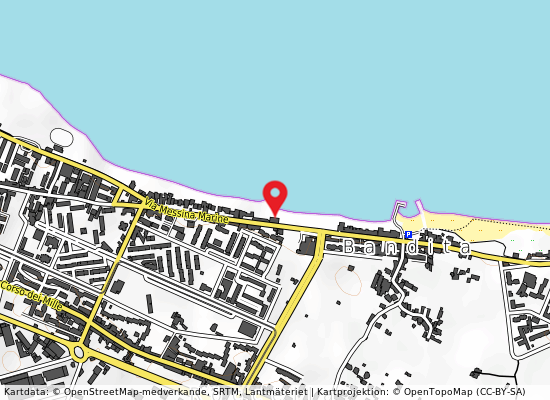 Via messina marine n.c. 328 på kartan