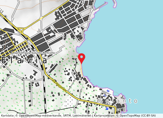 Lungomare c.colombo-ang.via mazzini på kartan